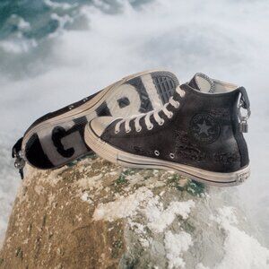 Charli XCX Party Girl Converse Sneakers With Box Size M6 W8 24.5CM